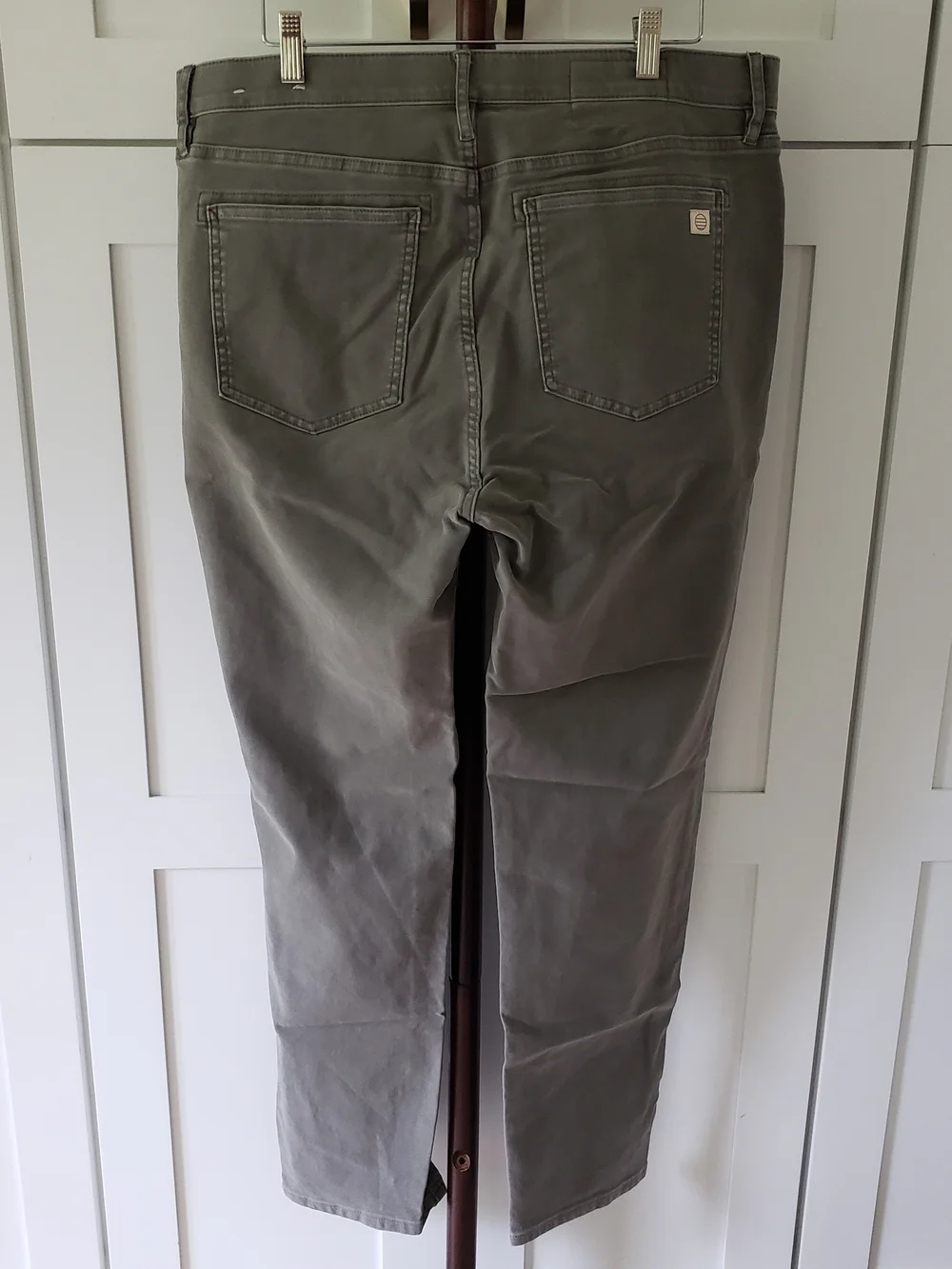 Marine Layer Slim Straight Fit Pants Mens 36x32‎ in Charcoal Gray